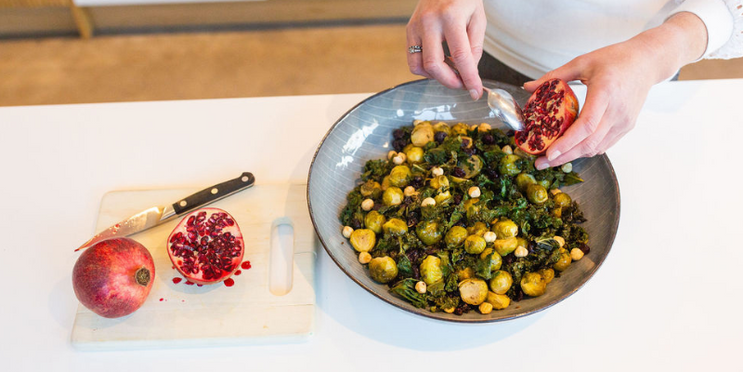 Warm Sprout Salad