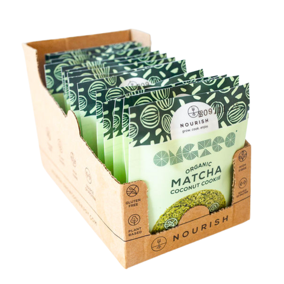 Organic Matcha Coconut Cookie 14 PACK
